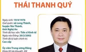 Ủy viên Trung ương Đảng, Phó Trưởng Ban Kinh tế Trung ương Thái Thanh Quý