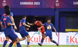 SEA Games 32: U22 Việt Nam và U22 Thái Lan chia điểm