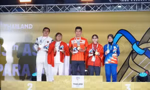 ASEAN Para Games 13: Điền kinh Việt Nam hoàn tất cú 'poker' HCV