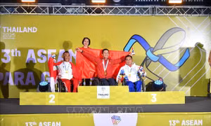 ASEAN Para Games 13: Điền kinh Việt Nam thăng hoa với 3 HCV và kỷ lục mới