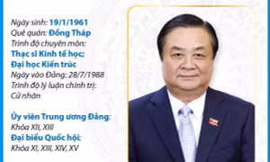 Phó Chủ tịch Quốc hội Lê Minh Hoan