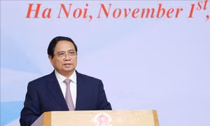 Thủ tướng Phạm Minh Chính chủ trì Hội nghị về thành lập Trung tâm tài chính quốc tế tại Việt Nam