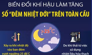 Biến đổi khí hậu làm tăng số 'đêm nhiệt đới' trên toàn cầu