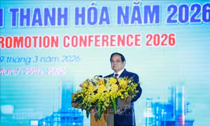 Thủ tướng Phạm Minh Chính dự Hội nghị Xúc tiến đầu tư tỉnh Thanh Hóa năm 2026