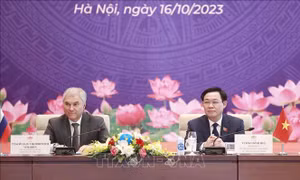 Chủ tịch Duma Quốc gia Quốc hội LB Nga kết thúc tốt đẹp chuyến thăm chính thức Việt Nam