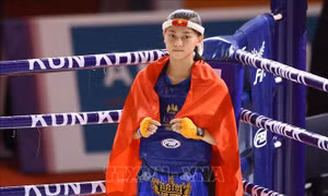 Nữ võ sĩ Việt Nam tạo 'địa chấn' trên bảng xếp hạng Muay WBC thế giới
