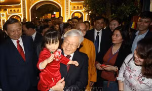 'Đất nước ta chưa bao giờ có được cơ đồ, tiềm lực, vị thế và uy tín quốc tế như ngày nay'
