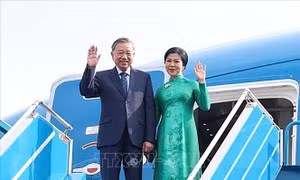 Tổng Bí thư Tô Lâm và Phu nhân lên đường thăm cấp Nhà nước Đại Hàn Dân Quốc