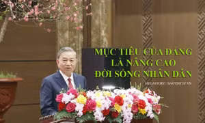 Mục tiêu của Đảng là nâng cao đời sống Nhân dân