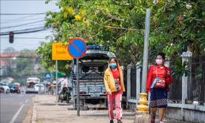 Thủ đô Viêng Chăn áp dụng giới nghiêm để ngăn chặn dịch lây lan