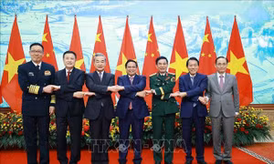 Thủ tướng Phạm Minh Chính tiếp Bộ trưởng Ngoại giao, Quốc phòng, Công an Trung Quốc