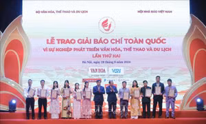 Thể lệ Giải Báo chí toàn quốc 'Vì sự nghiệp phát triển Văn hóa Việt Nam' lần thứ ba