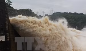 Cả 3 hồ thủy điện ở Bình Phước xả lũ, cảnh báo ngập vùng hạ du