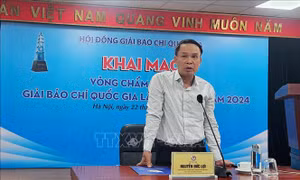 Khai mạc vòng chấm sơ khảo Giải Báo chí quốc gia lần thứ XIX - năm 2024