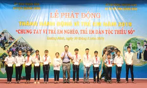 Chung tay vì trẻ em nghèo, trẻ em dân tộc thiểu số