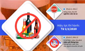Hành vi nào bị nghiêm cấm trong luật phòng, chống tác hại của rượu, bia?