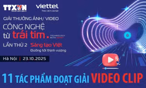 Giải thưởng 'Công nghệ từ trái tim' lần thứ 2: 11 tác phẩm đoạt Giải Video clip
