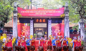 Lễ hội truyền thống đền Kim Liên: Tưởng nhớ công đức thần Cao Sơn Đại Vương