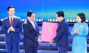 Thủ tướng Phạm Minh Chính dự Hội nghị công bố Quy hoạch và Xúc tiến đầu tư tỉnh Bắc Ninh