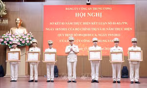 Sáu điều Bác Hồ dạy là kim chỉ nam của lực lượng Công an nhân dân