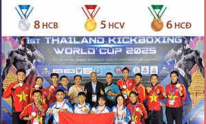 Cúp Kickboxing thế giới lần thứ I năm 2025: Việt Nam giành 19 huy chương các loại