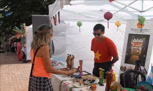 Sức hút văn hóa Việt tại hội chợ ASEAN ở Argentina
