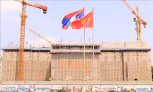 Tòa nhà Quốc hội mới của Lào: Biểu tượng của tình đoàn kết Lào - Việt