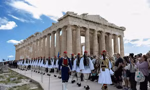 Đền Parthenon hiện ra trọn vẹn sau nhiều thập kỷ