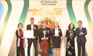 Giải thưởng Nhân tài Đất Việt: Tạo động lực, hiện thực hóa các ý tưởng