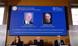 Giải Nobel Vật lý 2024 tôn vinh phát minh học máy sử dụng mạng lưới thần kinh nhân tạo