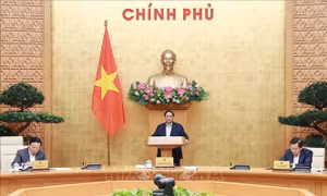 Thủ tướng Phạm Minh Chính chủ trì Phiên họp Chính phủ chuyên đề xây dựng pháp luật tháng 4