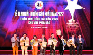 Trao tặng 37 Giải thưởng Sân khấu xuất sắc năm 2022
