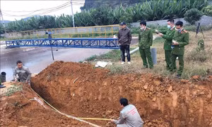 Phát hiện doanh nghiệp chế biến tinh bột sắn xả thải ra môi trường