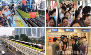 Từ ngày 8 - 11/8/2024: Tuyến đường sắt đô thị Nhổn - ga Hà Nội phục vụ hơn 256.000 lượt hành khách