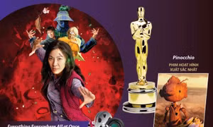 'Everything Everywhere All at Once' giành giải Phim xuất sắc nhất Oscar 2023