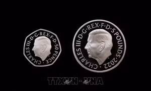 Anh công bố đồng xu có in hình Vua Charles III