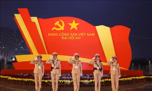 Ngày làm việc đầu tiên Đại hội đại biểu toàn quốc lần thứ XIV của Đảng