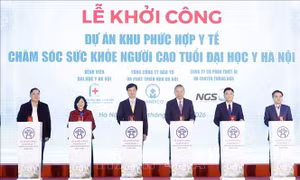 Tổng Bí thư Tô Lâm dự khởi công Dự án Khu phức hợp Y tế - Chăm sóc sức khỏe người cao tuổi