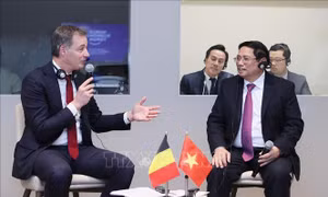 Thủ tướng Phạm Minh Chính gặp Thủ tướng Bỉ Alexander De Croo