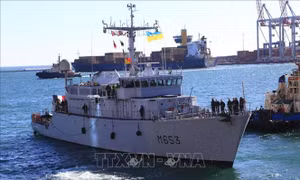 Tàu chiến NATO đến Ukraine tham gia tập trận hải quân