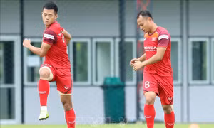 HLV Park Hang-seo chốt danh sách gặp Thái Lan, loại tiền đạo Hà Minh Tuấn