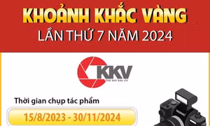 Giải ảnh báo chí Khoảnh khắc vàng lần thứ 7 năm 2024
