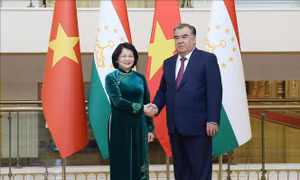 Phó Chủ tịch nước Đặng Thị Ngọc Thịnh tiếp xúc song phương lãnh đạo nhiều nước tại Tajikistan 