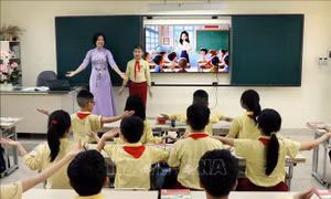 Bộ trưởng Hoàng Minh Sơn: Mọi đổi mới giáo dục phải được thể hiện trong từng lớp học, từng nhà trường