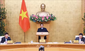 Thủ tướng Phạm Minh Chính chủ trì Phiên họp Chính phủ thường kỳ tháng 1/2025