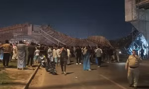 Sập cầu đang xây ở Iraq khiến nhiều người thương vong