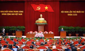 Thông báo Hội nghị lần thứ 12 Ban Chấp hành Trung ương Đảng khóa XIII