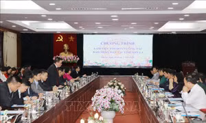 Phối hợp thông tin về thành tựu phát triển kinh tế - xã hội của tỉnh Sơn La