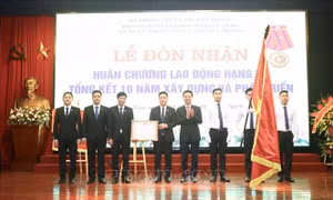 Lễ kỷ niệm 10 năm thành lập Trường Đào tạo, bồi dưỡng cán bộ quản lý Thông tin và Truyền thông