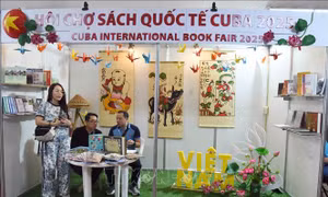Lan tỏa văn hóa Việt Nam tại Hội chợ sách quốc tế ở Cuba